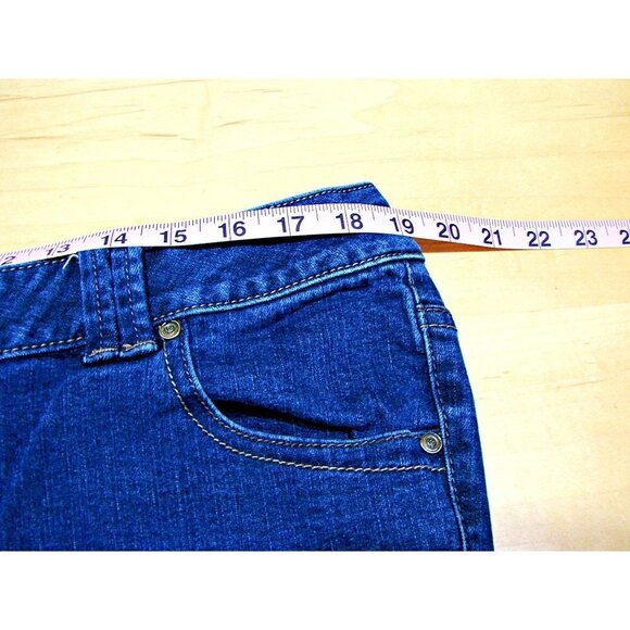 Lane Bryant Straight Fit Slim Bootcut Genius Fit Jeans Medium Wash Size 20 Avera - Picture 8 of 12